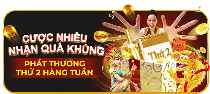 Khuyến mãi hoàn trả hàng ngày/tuần tại OKVIP App